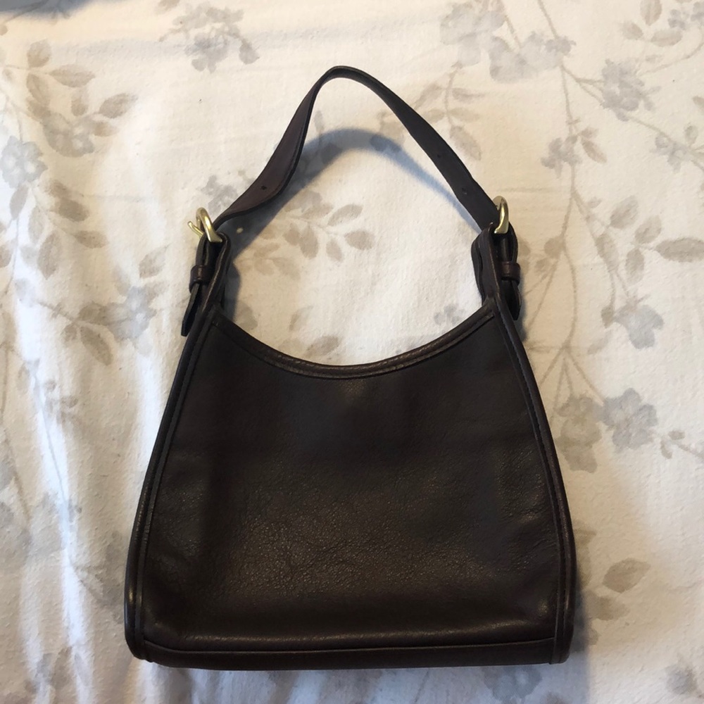 Vintage Coach brown shoulder bag B8C 4160